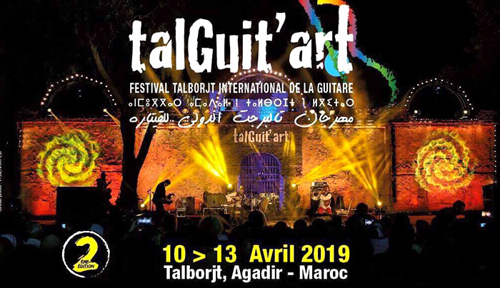 Festival Tal Guitart duo Yves Mesnil Agadir Maroc jeremy nattagh multiman hang handpan