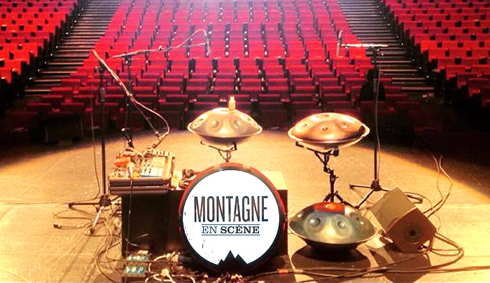 concert jeremy nattagh ouverture pour Montagne en Scene Palais des Congres Paris hang handpan multiman